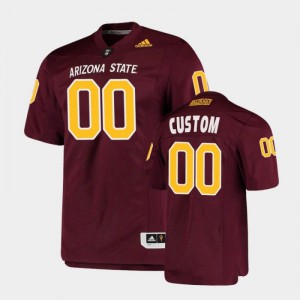 Trending] New Arizona State Custom Jersey Football Maroon