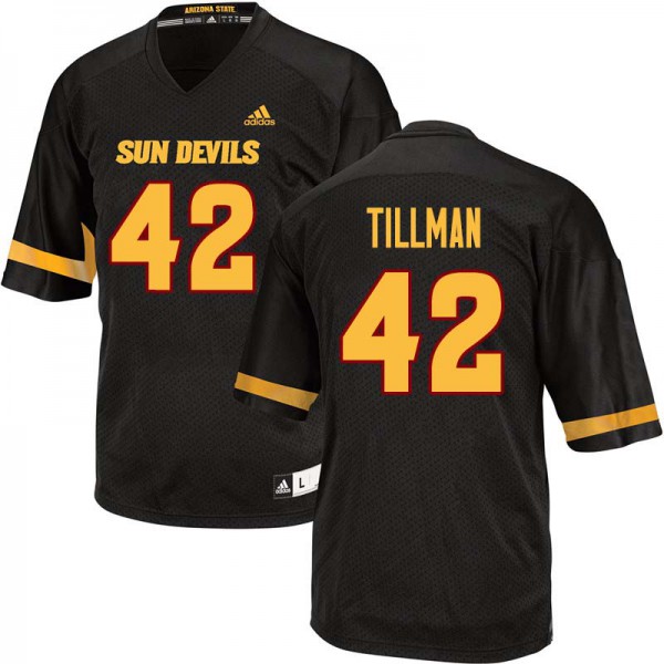 Mens Arizona State Sun Devils Pat Tillman #42 Black Official